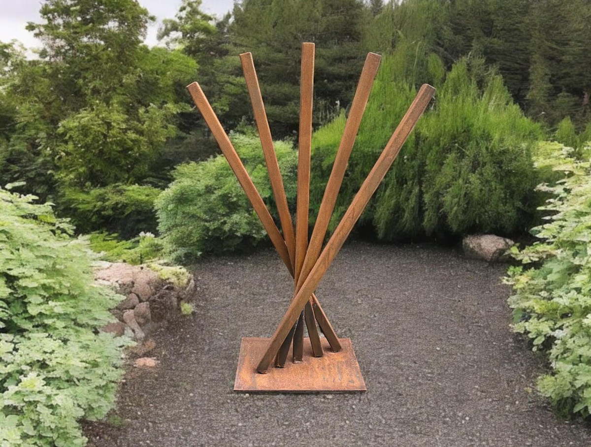 how to make kinetic garden sculptures